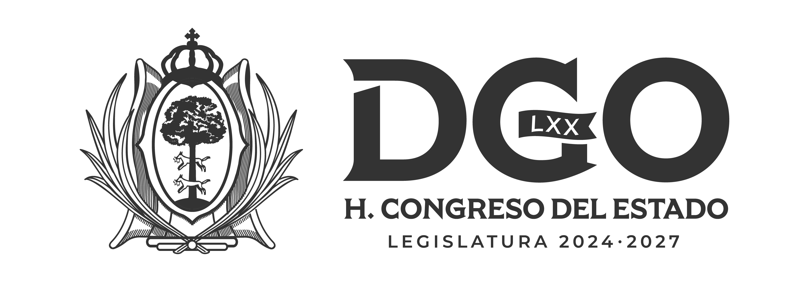 Logos del H. Congreso del Estado de Durango y Legislatura